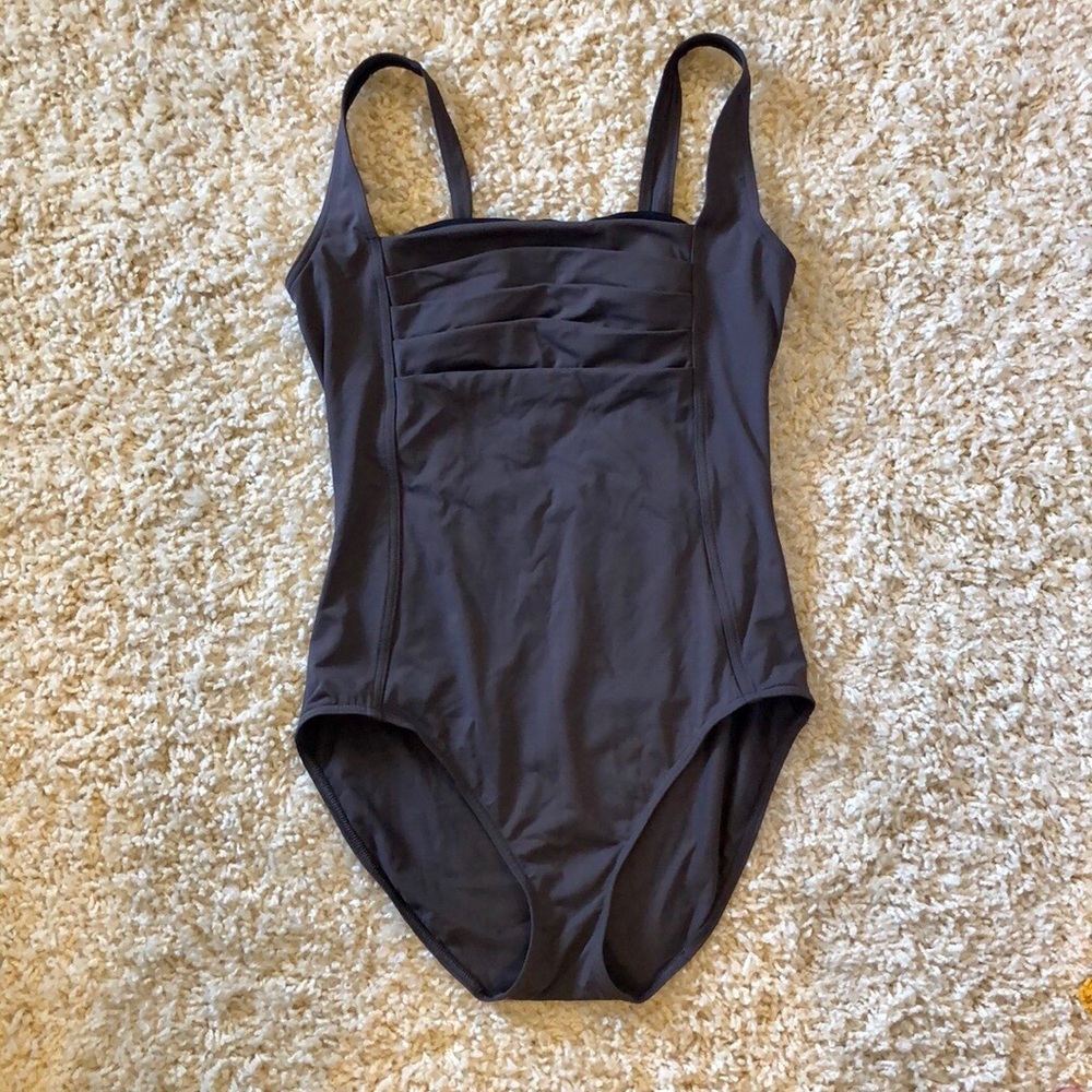 Calvin Klein One-Piece Grey Bathing Suit
